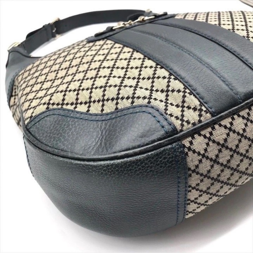 Gucci Black and Cream Hobo Bag - Picture 6 of 11